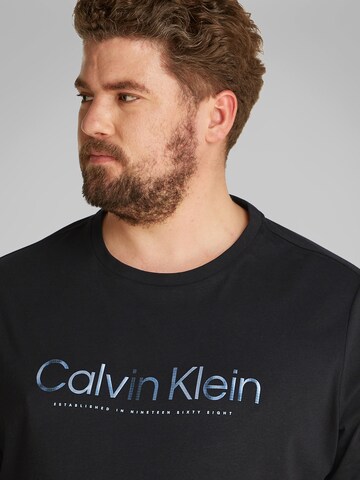 T-Shirt Calvin Klein Big & Tall en noir