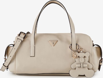 Borsa a spalla 'Kassie' di GUESS in beige: frontale