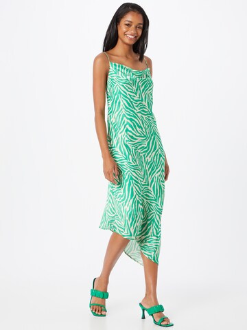 Warehouse Dress in Green: front