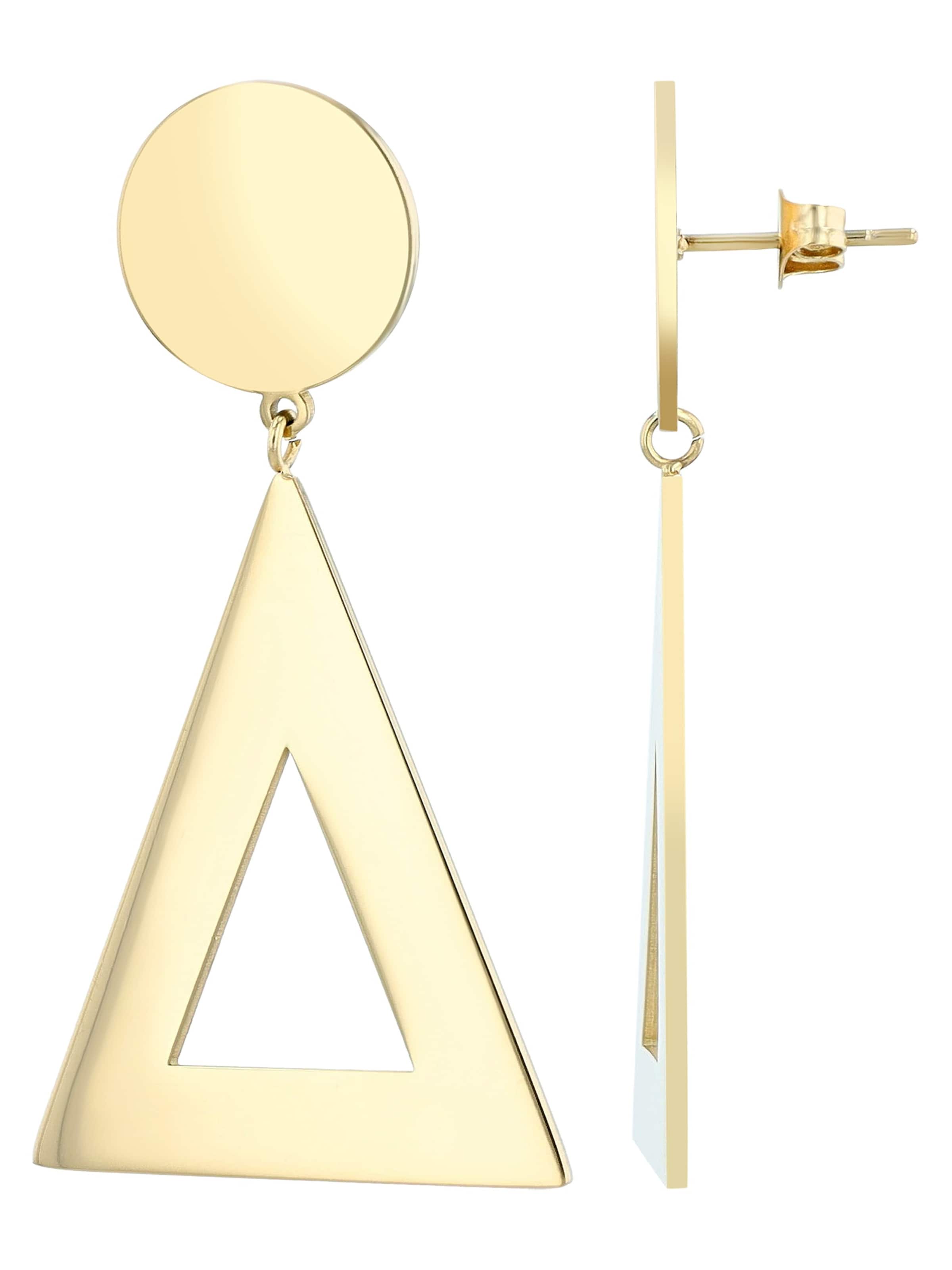 Akzent Ohrringe 'Velma, langlebig'‌‌‌‌‌ in Gold