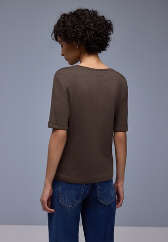 STREET ONE Shirt in Brown