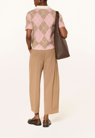 darling harbour Knit Cardigan in Pink: back