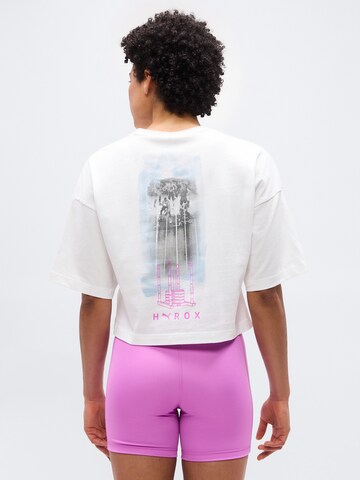 PUMA - Camisa funcionais 'PUMA X HYROX' em branco: frente