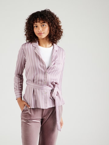 Chemise de nuit 'HONEY' ETAM en violet : devant