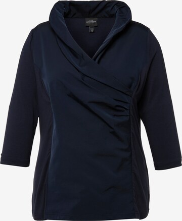 Ulla Popken Shirt in Blauw: voorkant