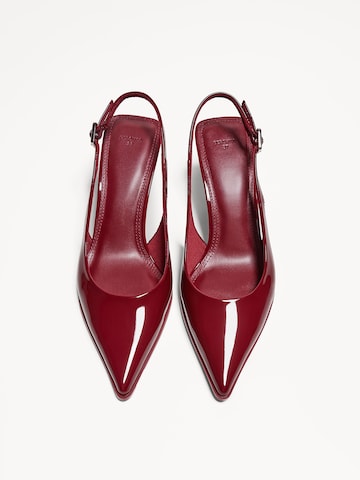 Bershka Slingpumps in Rot
