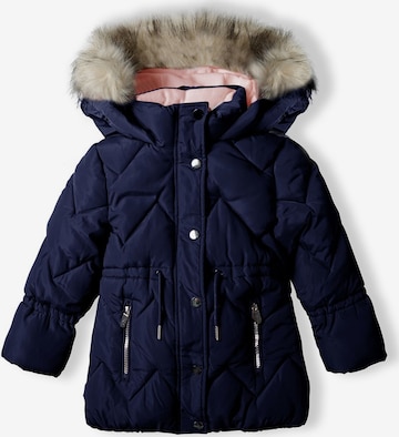 MINOTI Winter Jacket in Blue: front