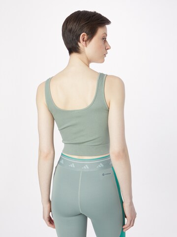 ADIDAS SPORTSWEAR - Top en verde