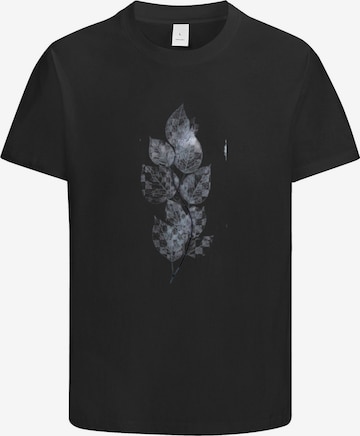 HUSKSWARE Shirt 'Grafik' in Schwarz: Vorderseite