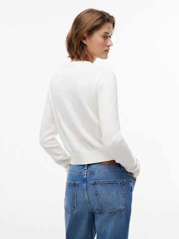 Tommy Jeans Pulóver - fehér