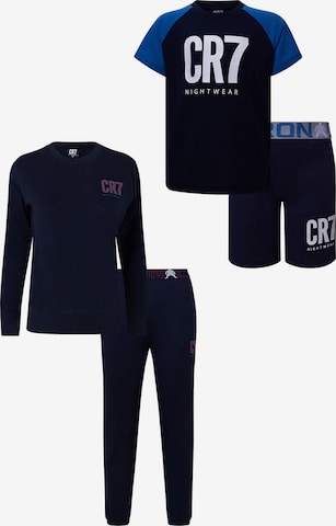 CR7 - Cristiano Ronaldo Pajamas ' CR7 ' in Blue: front