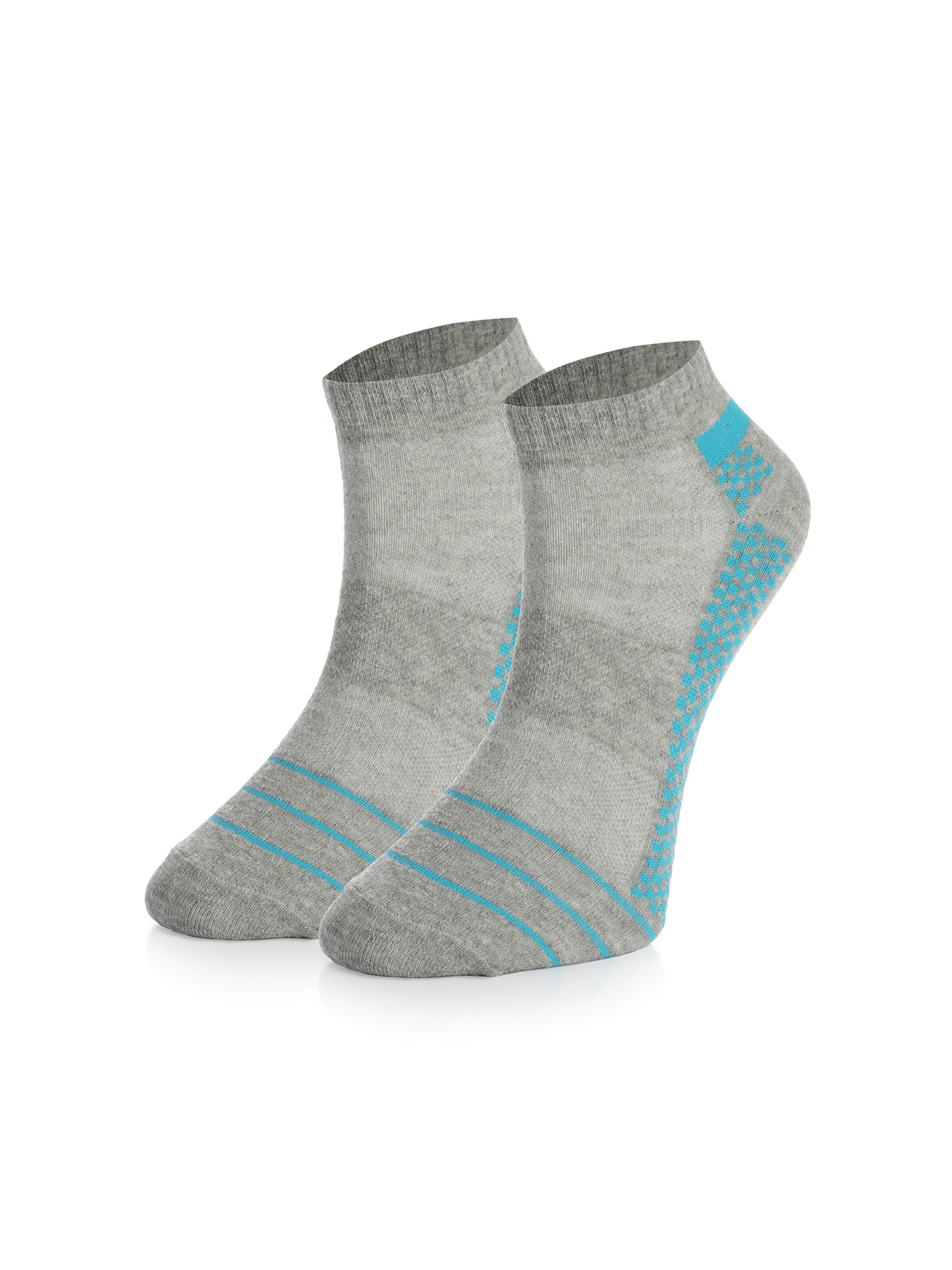 Crea Socks Ankle socks 'Sport' in Grey