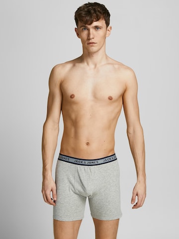 Jack & Jones Plus Boxershorts 'Coliver' i blå: framsida