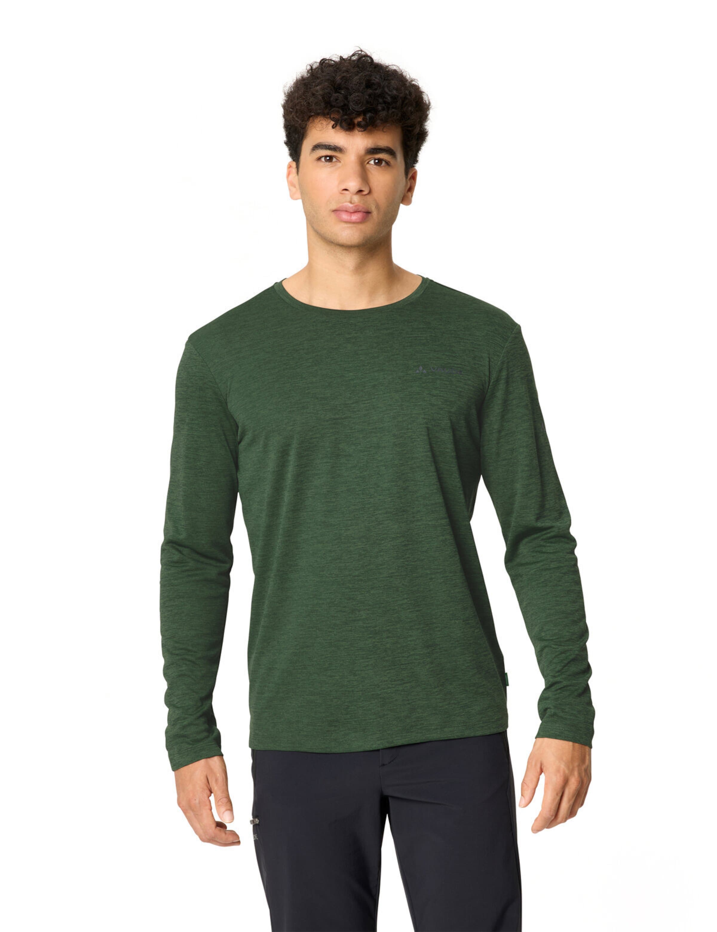 VAUDE Performance shirt 'Essential' in Green: front