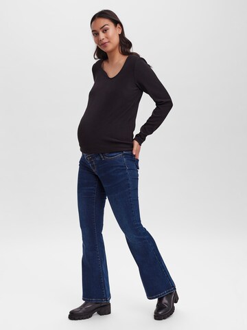 Vero Moda Maternity Flared Jeans 'Misty' in Blue