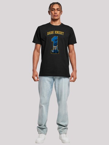 F4NT4STIC Shirt 'DC Comics Batman Football Dark Knight' in Zwart