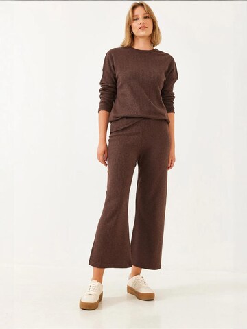 Bianco Lucci Broekpak in Bruin: voorkant