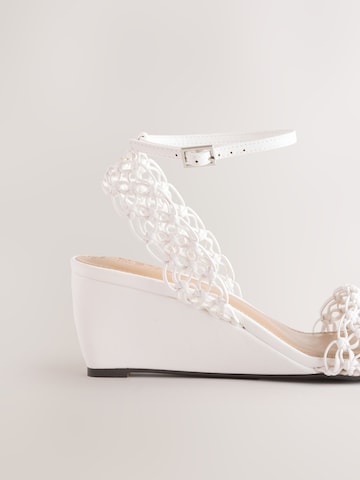 Next - Sandalias 'Forever Comfort®' en blanco