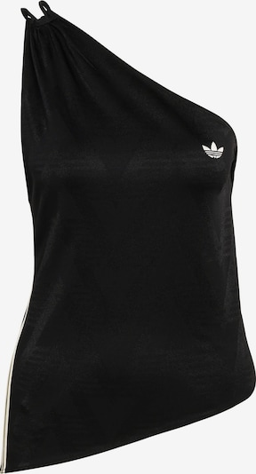 ADIDAS ORIGINALS Toppi 'ROUCHED ONE SHOULDER' värissä keltainen / musta / valkoinen, Tuotenäkymä