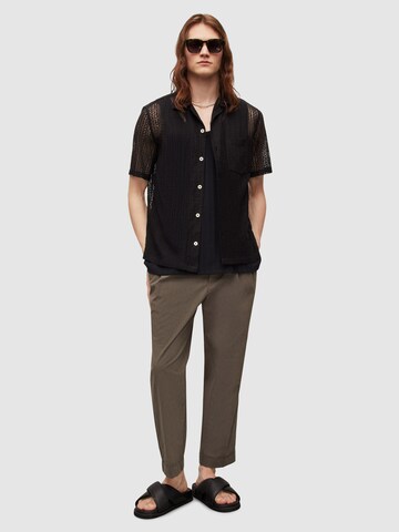 AllSaints Regular Pleat-front trousers 'CAPELLA' in Brown