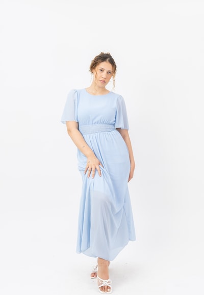 Elara Robe en 40 en bleu clair, Vue avec produit
