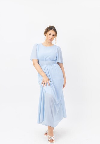 Robe Elara en bleu