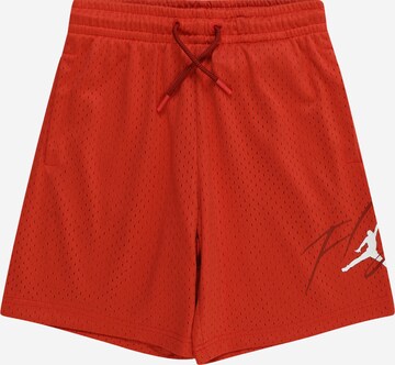 Jordan Regular Trousers 'OFF COURT FLIGHT' in Red: front