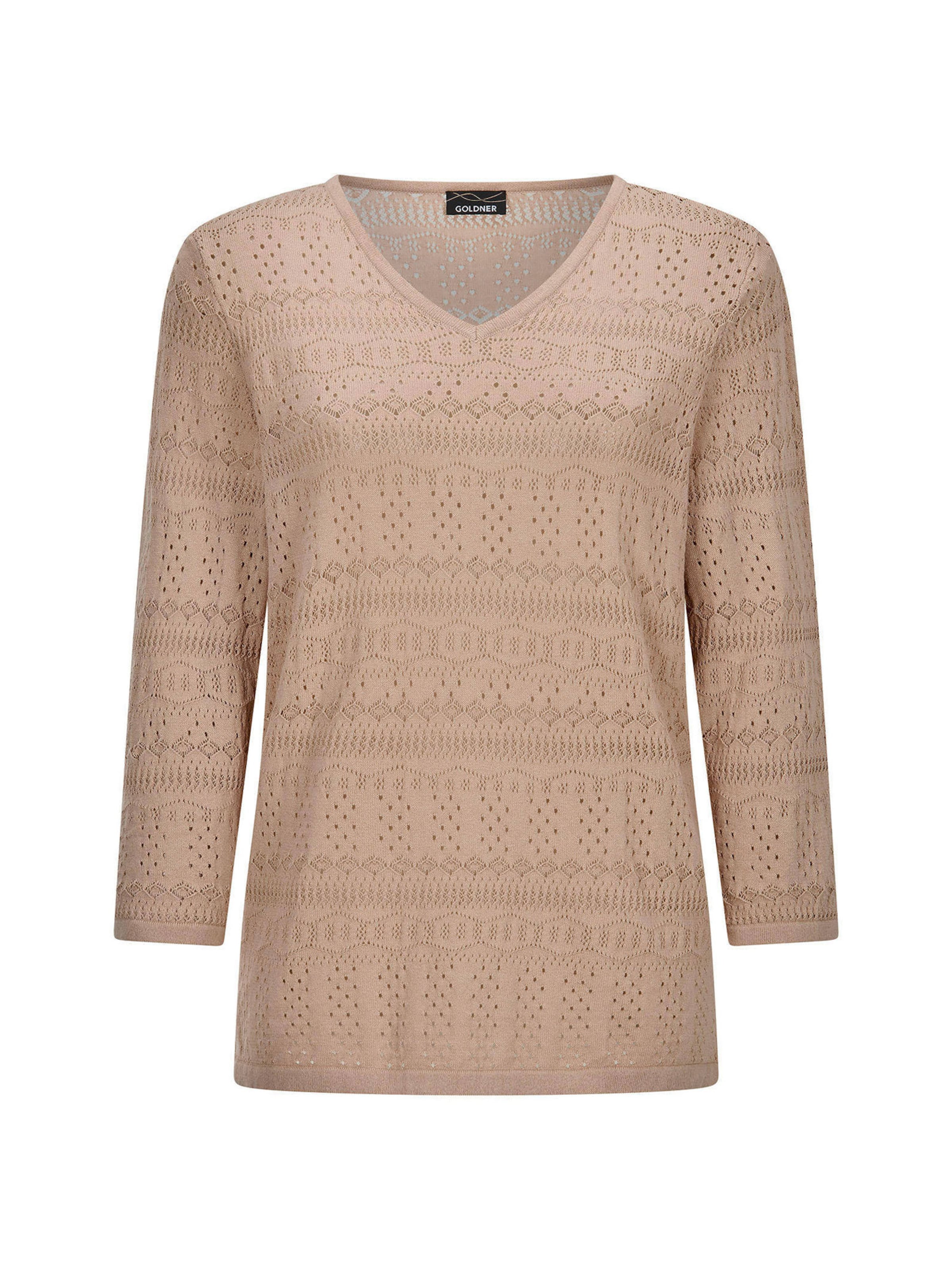 Pull-over Goldner en beige : devant