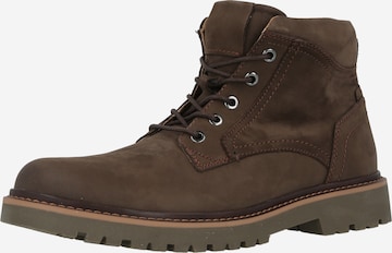 ruda ABOUT YOU Auliniai batai su raišteliais 'Jay': priekis