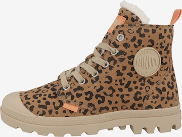 Palladium - Botas em castanho: frente