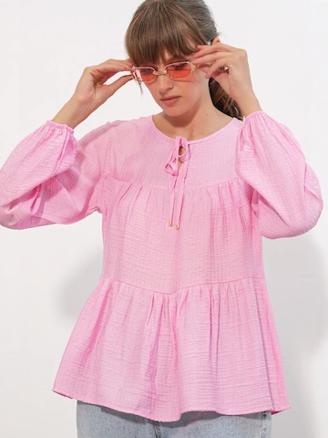 Bigdart - Blusa em rosa