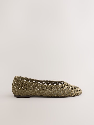 Next Ballerina 'Forever Comfort' in Groen