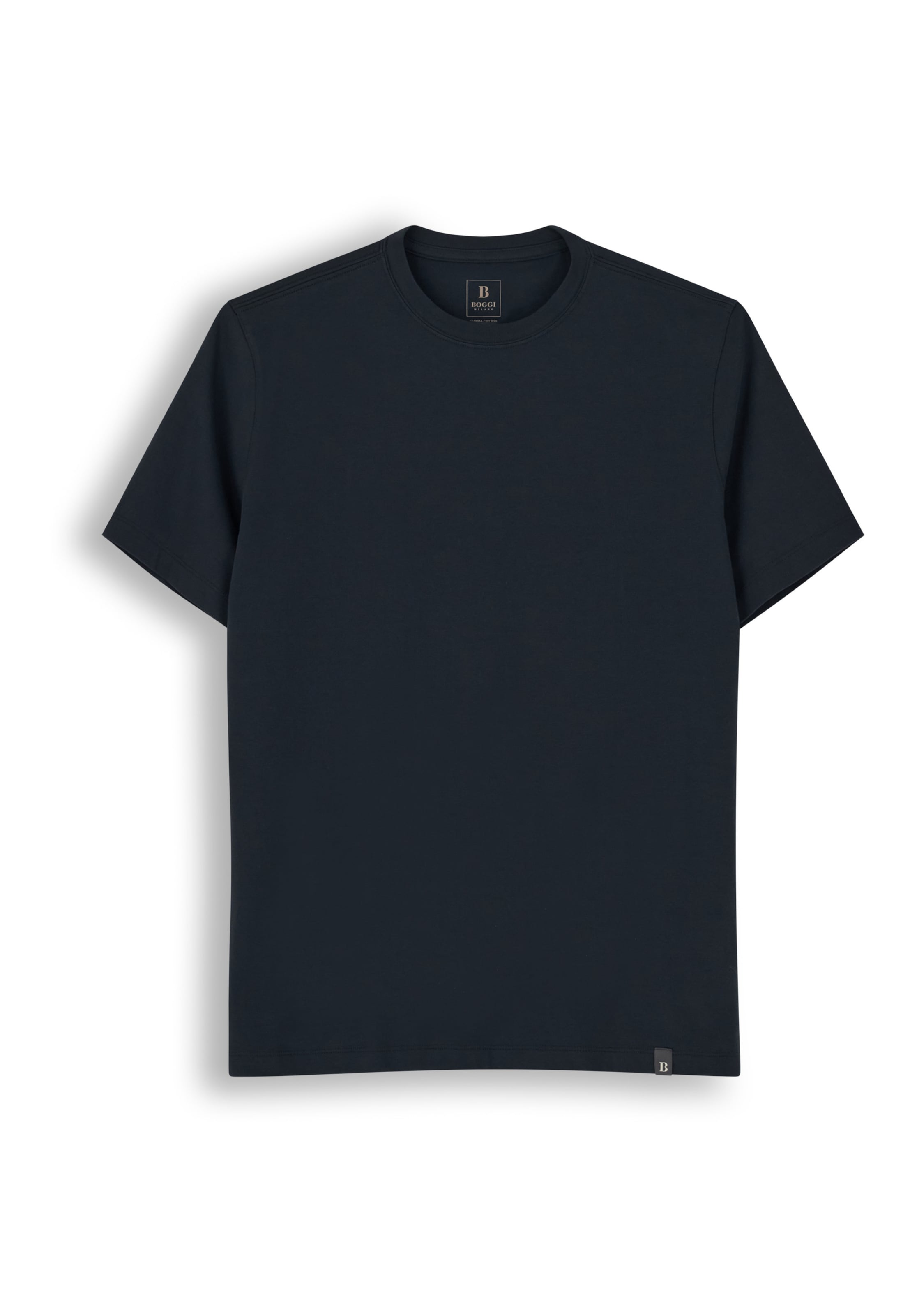 T-Shirt Boggi Milano en noir : devant
