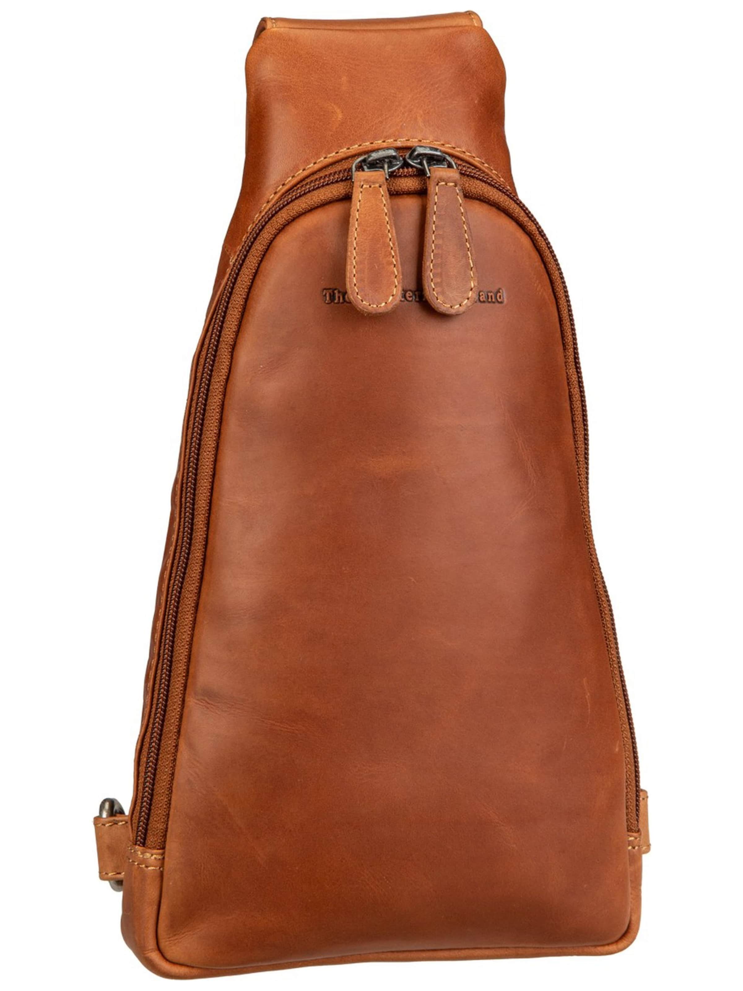 The Chesterfield Brand Umhängetasche 'Bowey' in Braun: Vorderseite
