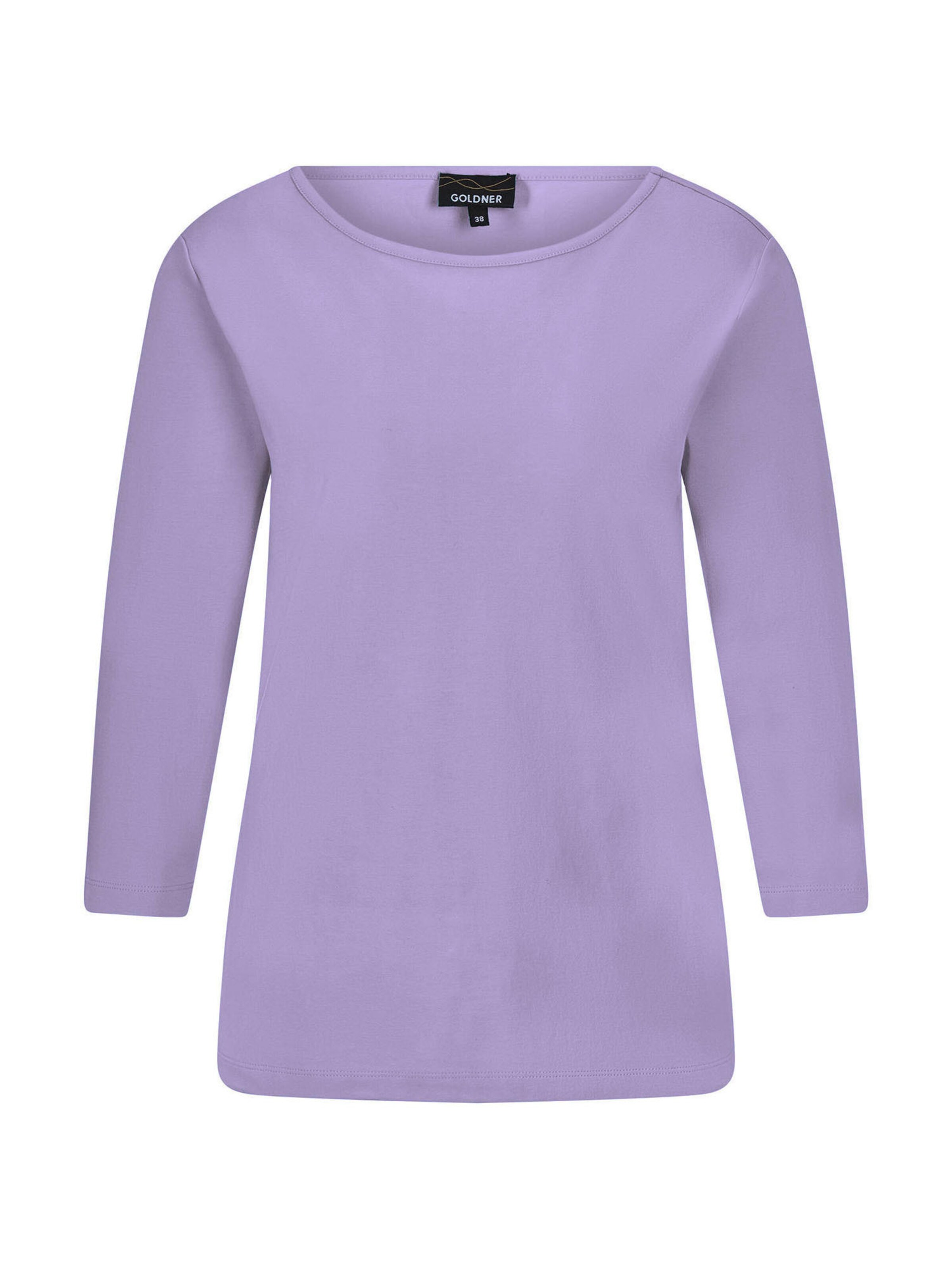 Goldner Shirt in Lila: voorkant