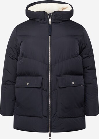 Veste d’hiver Tommy Hilfiger Curve en bleu : devant