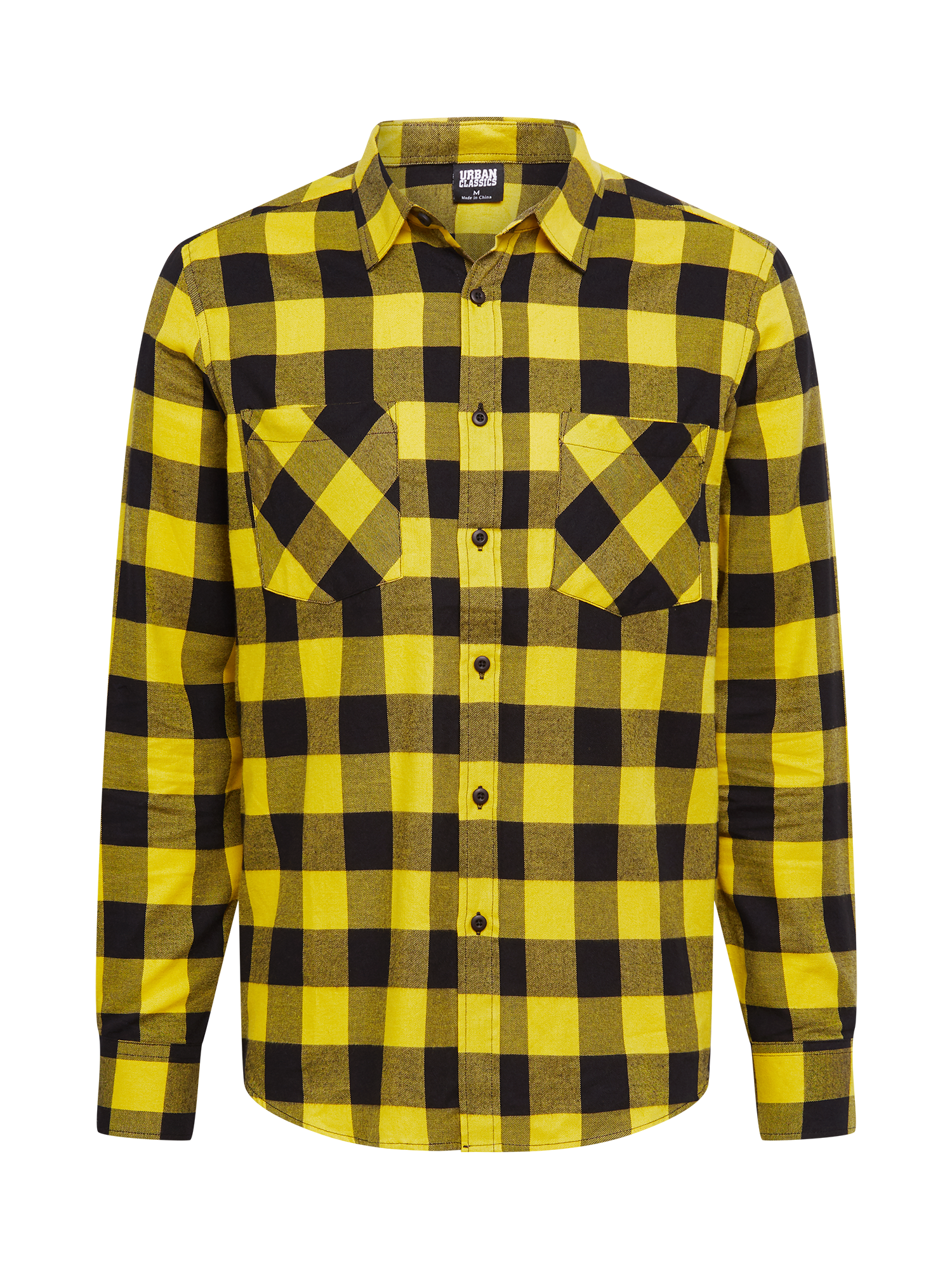 Koszule s0zVN Urban Classics Koszula w kolorze Żółtym 