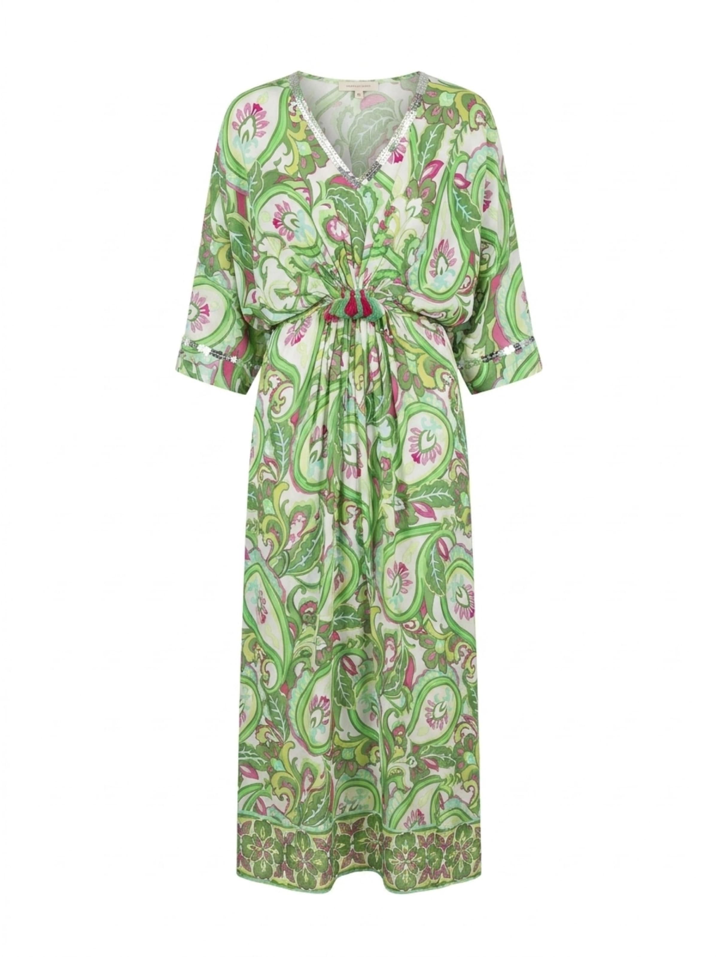 Abito 'Robe Longue Emmy' in 36-38 Miss June di colore verde, Visualizzazione prodotti