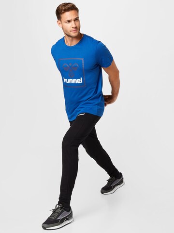 Hummel Slimfit Sportbroek in Zwart