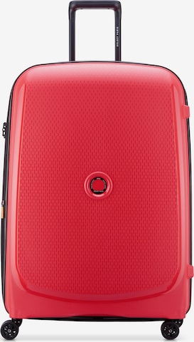 Delsey Paris Trolley 'Belmont Plus' in Rot: Vorderseite