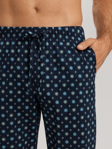 Hanro Pyjamabroek ' Night & Day ' in Blauw