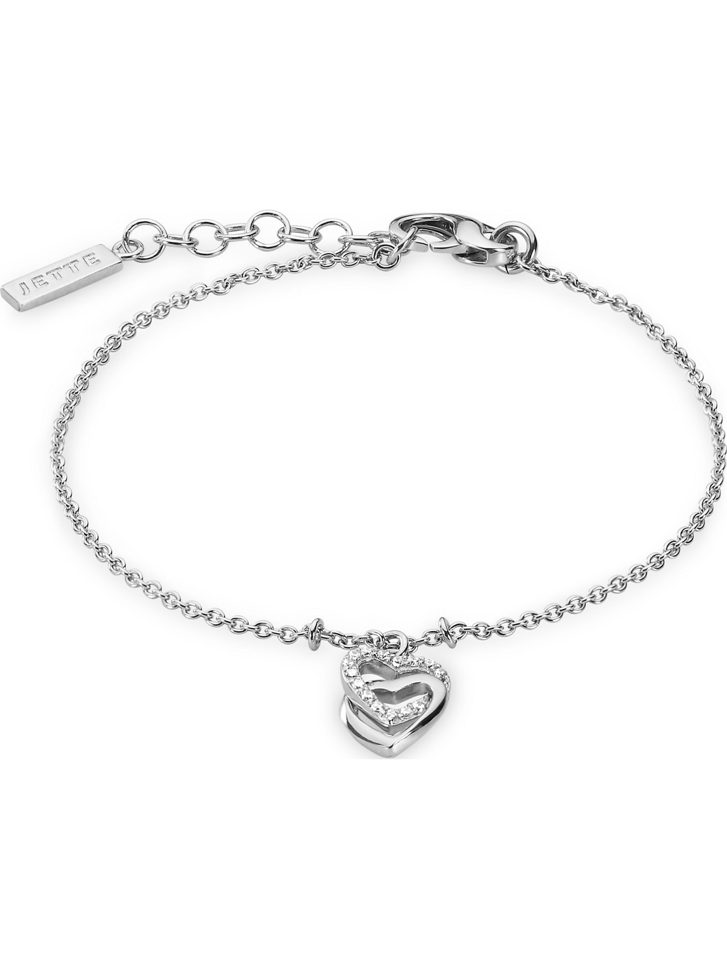 JETTE Bracelet in Silver: front