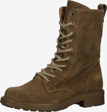 CLARKS Lace-Up Boots in Brown: front