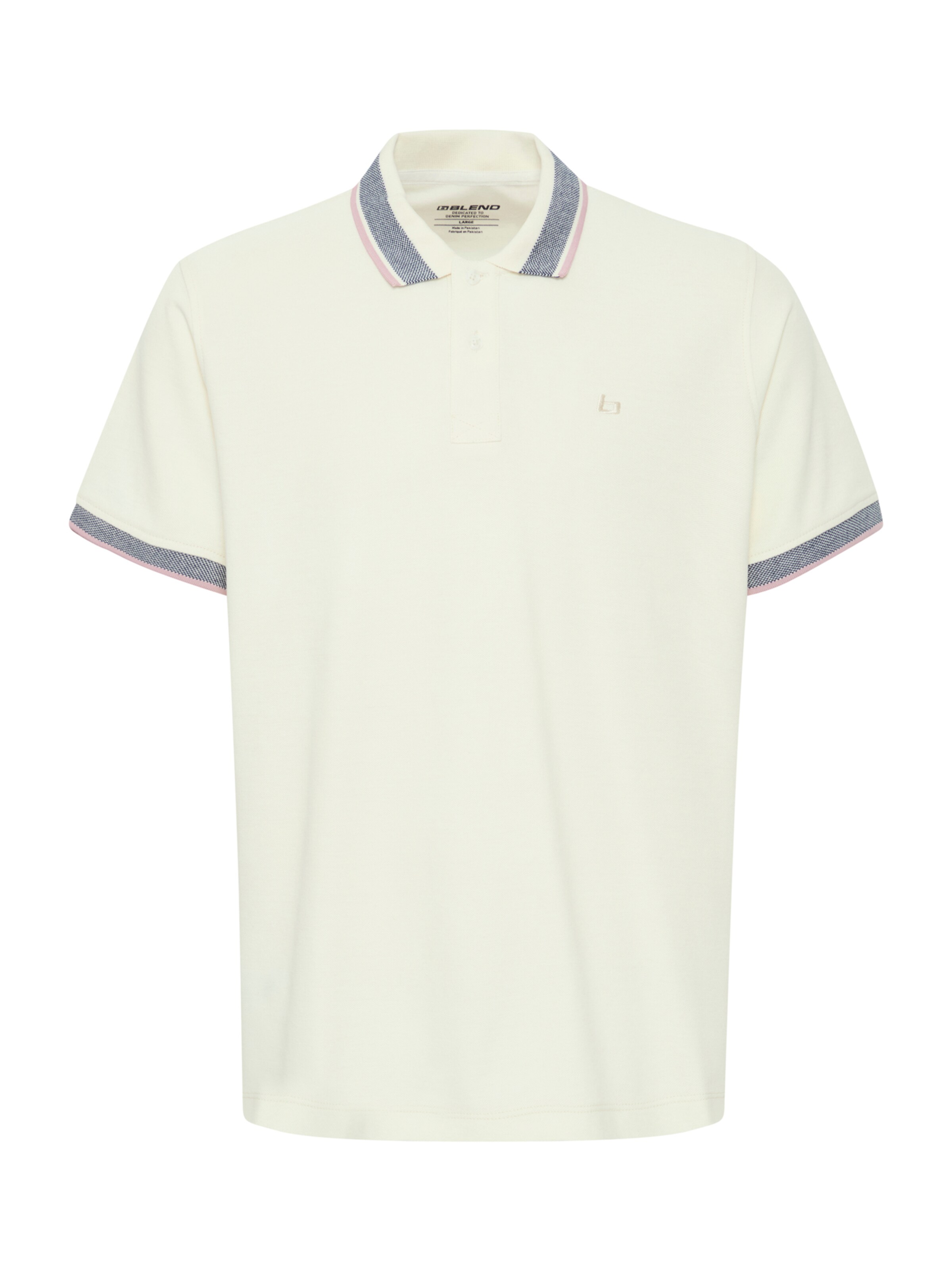 BLEND Shirt 'BHElmo' in Wit: voorkant