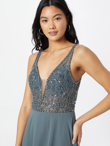 Laona Evening Dress in Blue