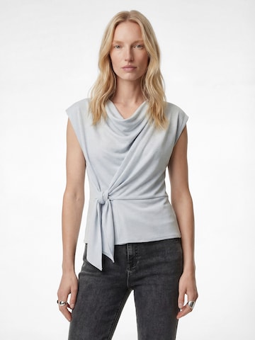 Koton Blouse in Grijs: voorkant