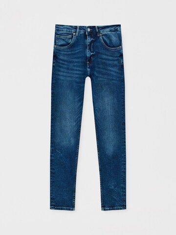 Pull&Bear Skinny Jeans in Blau