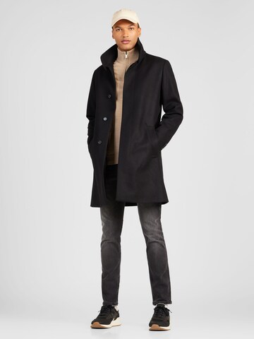 Tiger of Sweden Between-seasons coat 'ALERIC' in Black