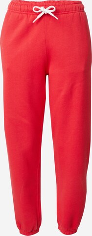 Polo Ralph Lauren Tapered Broek in Roze: voorkant