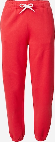 Effilé Pantalon Polo Ralph Lauren en rose : devant